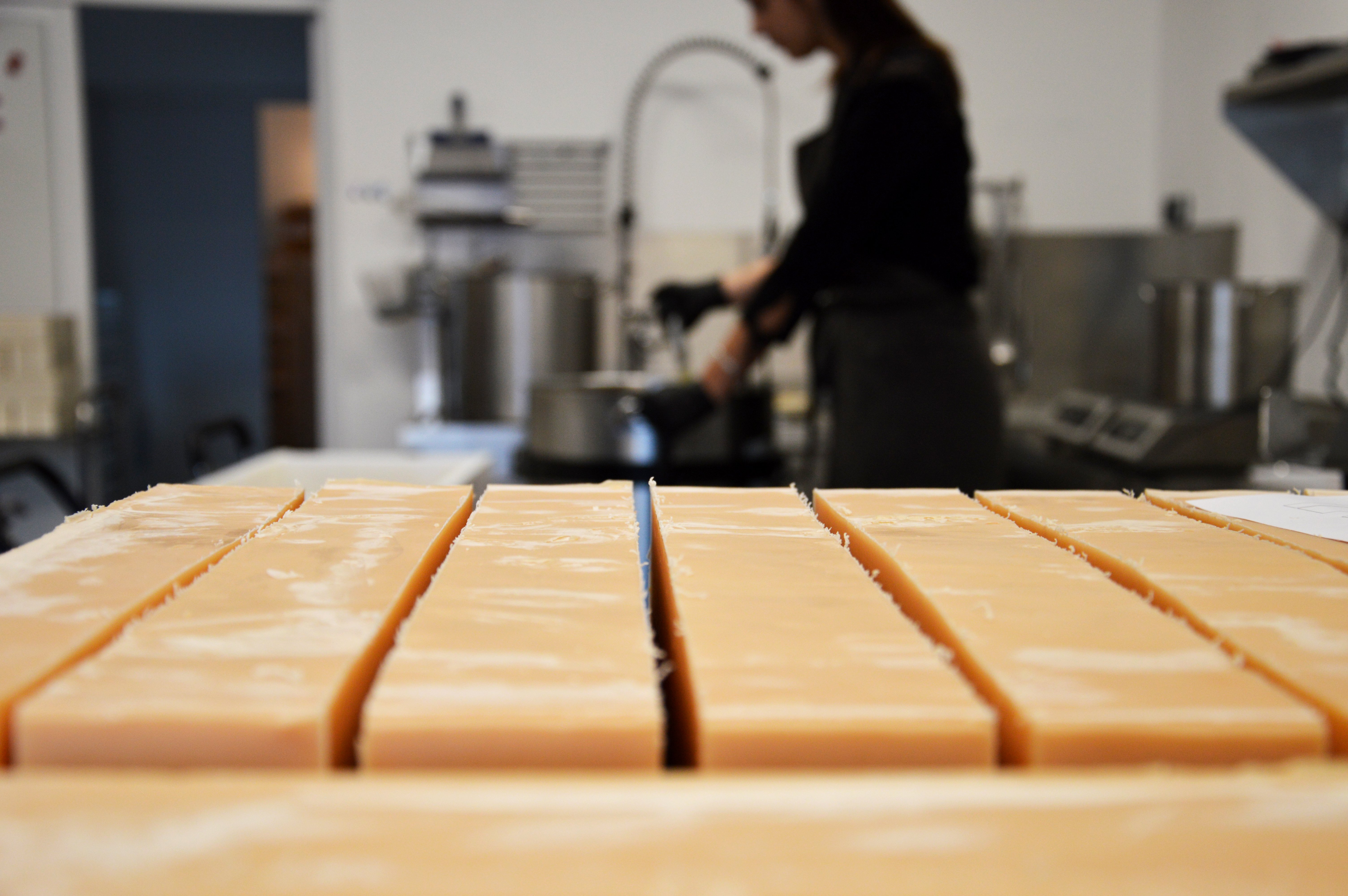 Processus de saponification à froid chez Atelier Populaire.