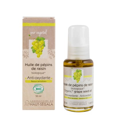 Grape seed oil - Laboratoire du haut segala - Face - Hair - Body