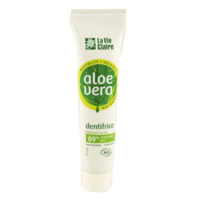 Dentifrice à l'Aloe vera - LA VIE CLAIRE - Hygiene