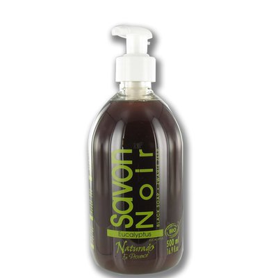 ORGANIC BLACK LIQUID SOAP - Naturado en Provence - Hygiene