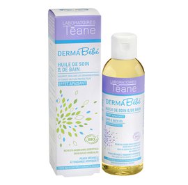 image produit Care and bath oil - DERMAbébé 