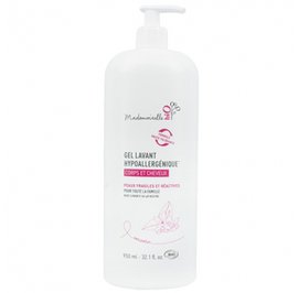 Gel lavant hypoallergénique - Mademoiselle bio - Hygiene