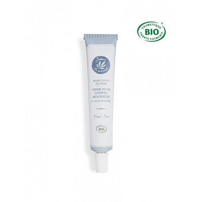 Organic rich face cream - Graine de pastel - Face