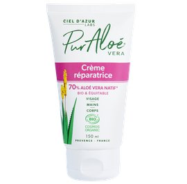 Repairing Cream - Aloe Vera 70% - Pur'Aloé - Vera - Face - Body