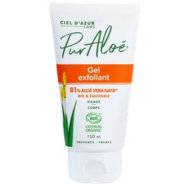 Scrub gel - Aloe Vera 81% - Pur'Aloé - Vera - Face