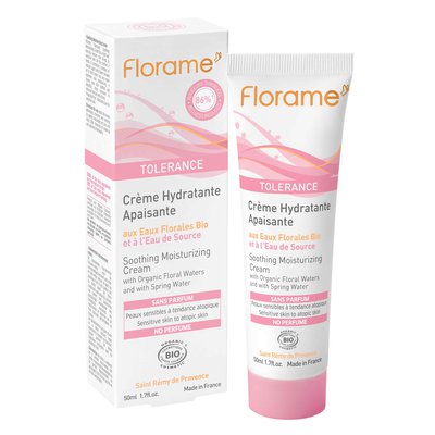 Crème hydratante apaisante - Florame - Face