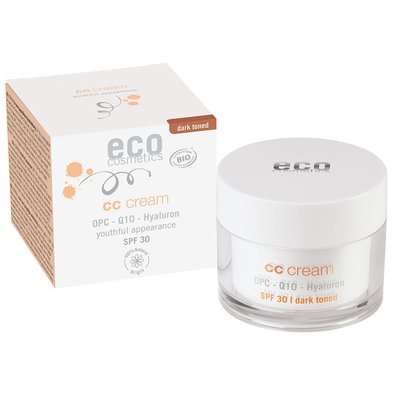 ECO CC Cream toned SPF 30 dark - Eco cosmetics - Face - Sun