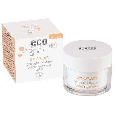 ECO CC Cream toned SPF 50 light - Eco cosmetics - Face - Sun