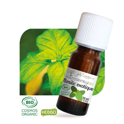 Huile essentielle Basilic exotique Bio - Joli'Essence - Diy ingredients
