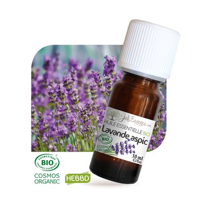 Huile essentielle Lavande aspic Bio - Joli'Essence - Diy ingredients