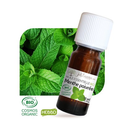 Huile essentielle Menthe poivrée Bio - Joli'Essence - Diy ingredients
