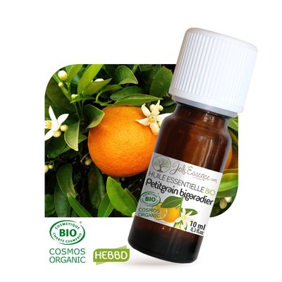 Huile essentielle Petit grain bigaradier Bio - Joli'Essence - Diy ingredients