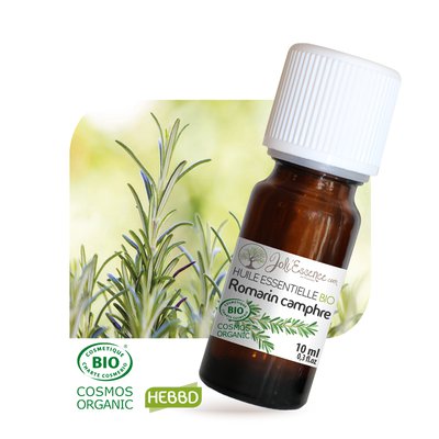 Huile essentielle Romarin à camphre Bio - Joli'Essence - Diy ingredients