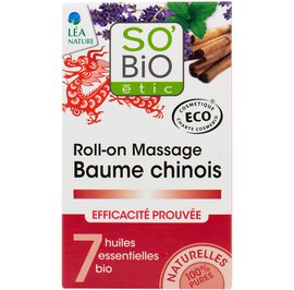 Roll-on massage baume chinois, aux 7 huiles essentielles bio - So'bio étic - Health - Massage and relaxation