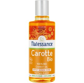 100% pure carrot oil - Natessance - Face