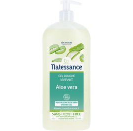 Revitalizing aloe vera shower gel - Natessance - Hygiene