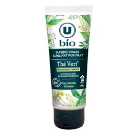 Green tea exfoliating mask - U BIO - Face