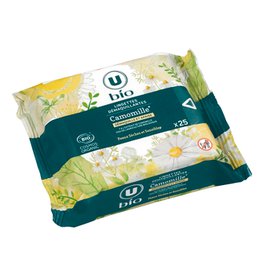 Chamomile cleansing wipes - U BIO - Face
