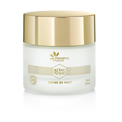 Crème réconfortante anti-rides Nuit - Elixir Royal - Fleurance Nature - Face