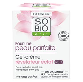 Radiance revealing gel-cream night - Pour une peau parfaite - So'bio étic - Face