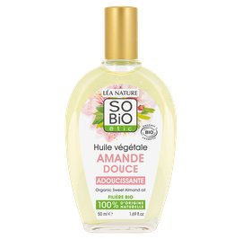 Organic Sweet Almond oil - So'bio étic - Face - Baby / Children - Massage and relaxation - Diy ingredients - Body