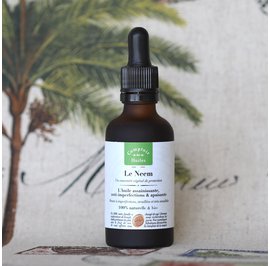 Le Neem - vegetable oil - Comptoir des Huiles - Face - Hair - Body