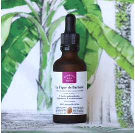 Prickly pear - vegetable oil - Comptoir des Huiles - Face - Body