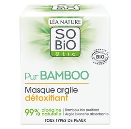 Detoxifying clay mask - Pur Bamboo - So'bio étic - Face