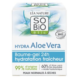 24hr moisturizing fresh balm-gel - Hydra Aloe Vera - So'bio étic - Face