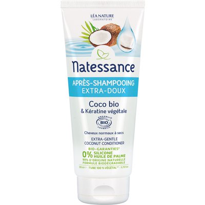 Extra-gentle coconut conditioner - Natessance - Hair