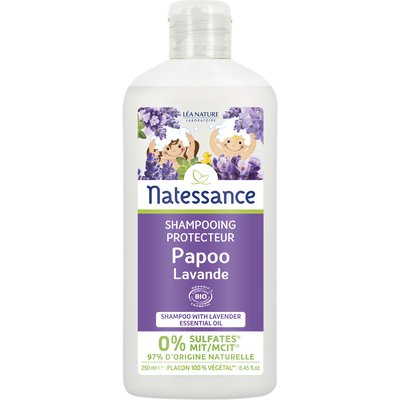 Shampoo with lavender essential oil - Natessance - Baby / Children