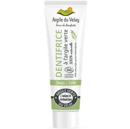 image produit Sage green clay tooth paste 