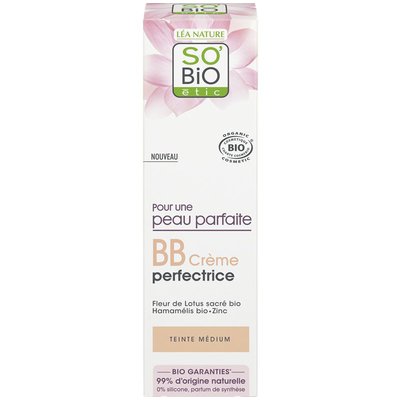 BB cream perfect cover - Medium shade - Pour une peau parfaite - So'bio étic - Face - Makeup