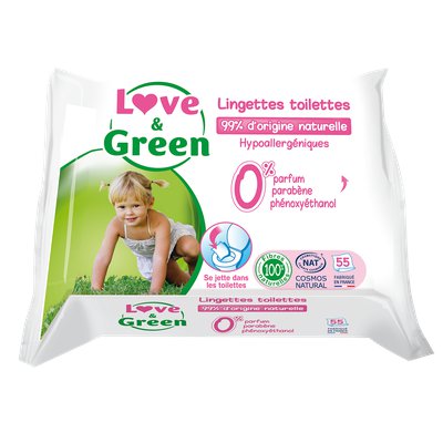 Wipes - Love & Green - Health - Hygiene - Baby / Children