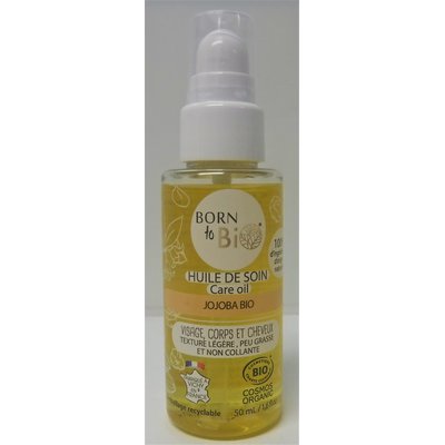 Jojoba care oil - BORN TO BIO - Face - Hair - Body