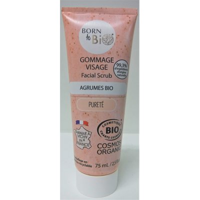 Citrus scrub - BORN TO BIO - Face