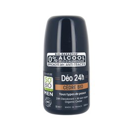 24h Deodorant - Organic cedar - So'bio étic - Hygiene