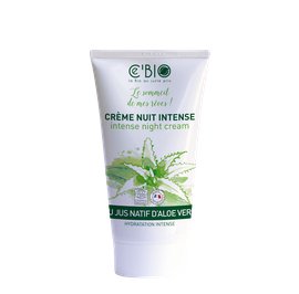 MOISTURISING ALOE VERA NIGHT CREAM 50ml - CE'BIO - Face