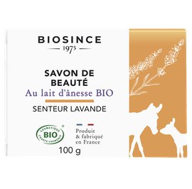 SOAP WITH  DONKEY MILK Lavender - BIOSINCE 1975 - Hygiene