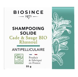 CADE & SAGE RHASSOUL Anti-dandruff SOLID SHAMPOO - BIOSINCE 1975 - Hair