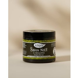 Premium eucalyptus black soap - Alepia - Face - Body