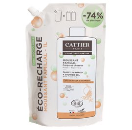 FAMILY SHAMPOO &  SHOWER GEL REFILL Sulfate-free - CATTIER - Hygiene - Hair