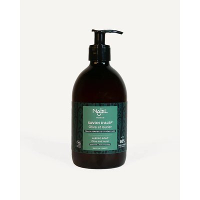 Aleppo Liquid Soap with 40% of bay laurel oil - Najel - Face - Hygiene - Hair - Body