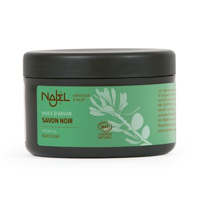 Soft scrub argan oil black soap - Najel - Hygiene - Body