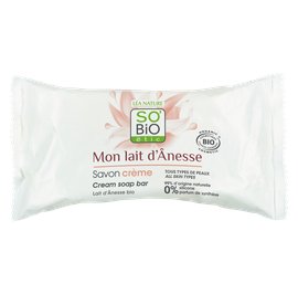 Cream soap bar - Mon lait d’Ânesse - So'bio étic - Hygiene