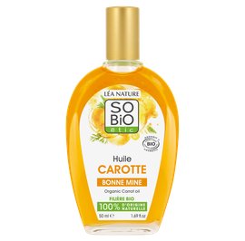 Organic Carrot oil - So'bio étic - Face - Massage and relaxation - Diy ingredients - Body