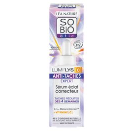 Brightening correcting serum - Lumi'Lys [C]- Anti-dark spots expert - So'bio étic - Face