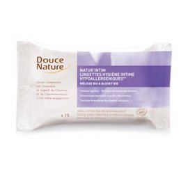 Natur'intim lingettes biodégradables - Douce Nature - Hygiene