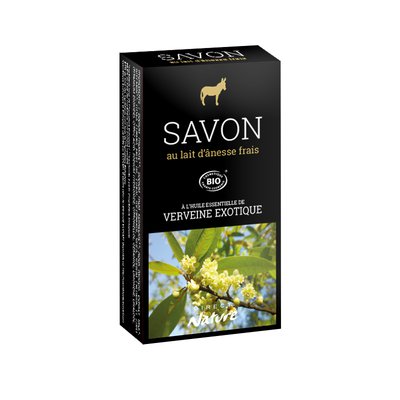 Savon lait d'anesse verveine - Direct Nature - Hygiene - Body
