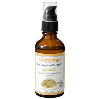 Sesame Crude Vegetable Oil - Florame - Massage and relaxation